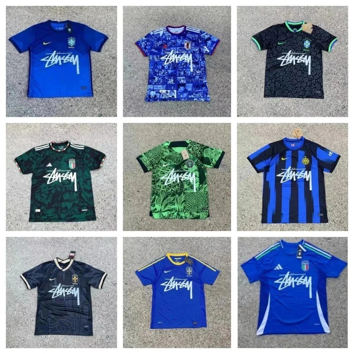 Stussy Nigeria Football Jersey