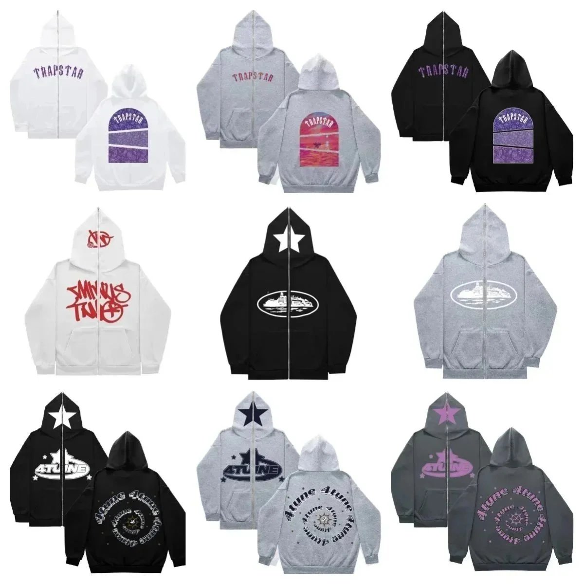 Corteiz 4Starz Alcatraz Hoodie