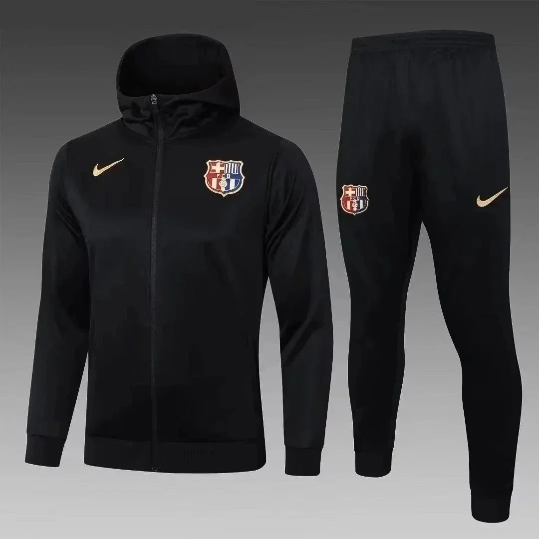 Barcelona 24/25 Tracksuit (Black)