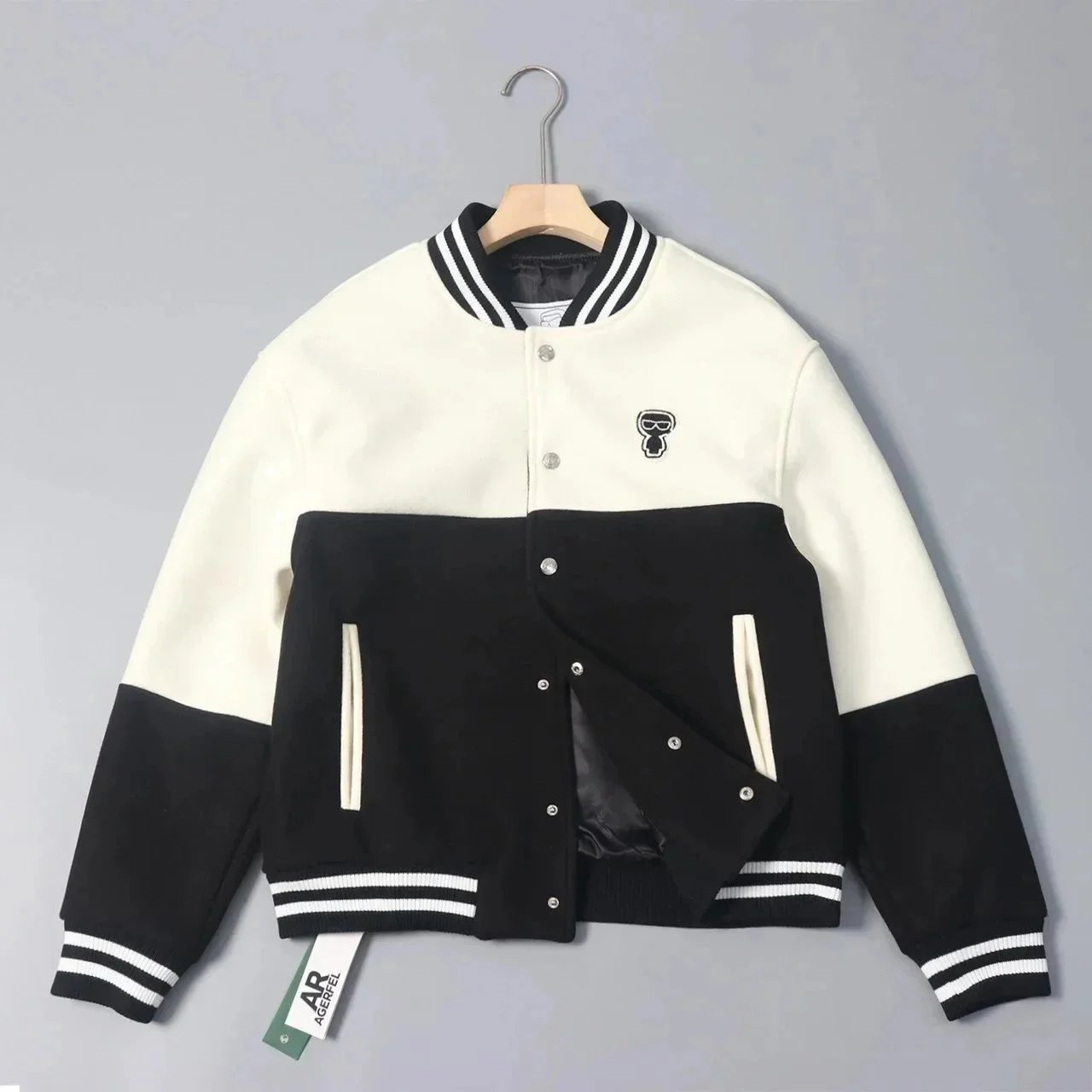 Karl Lagerfeld Wool Teddy Jacket
