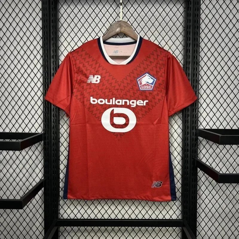 Red New Balance LOSC Lille Pre Match Shirt