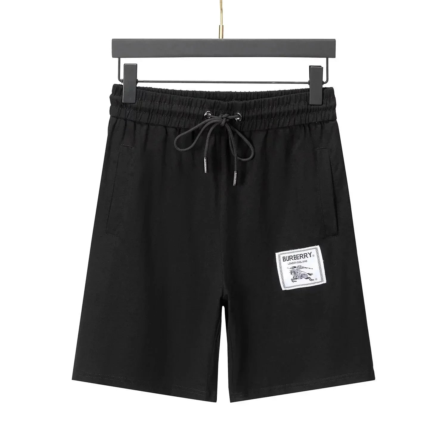 Horseferry Applique Swim Shorts in Black