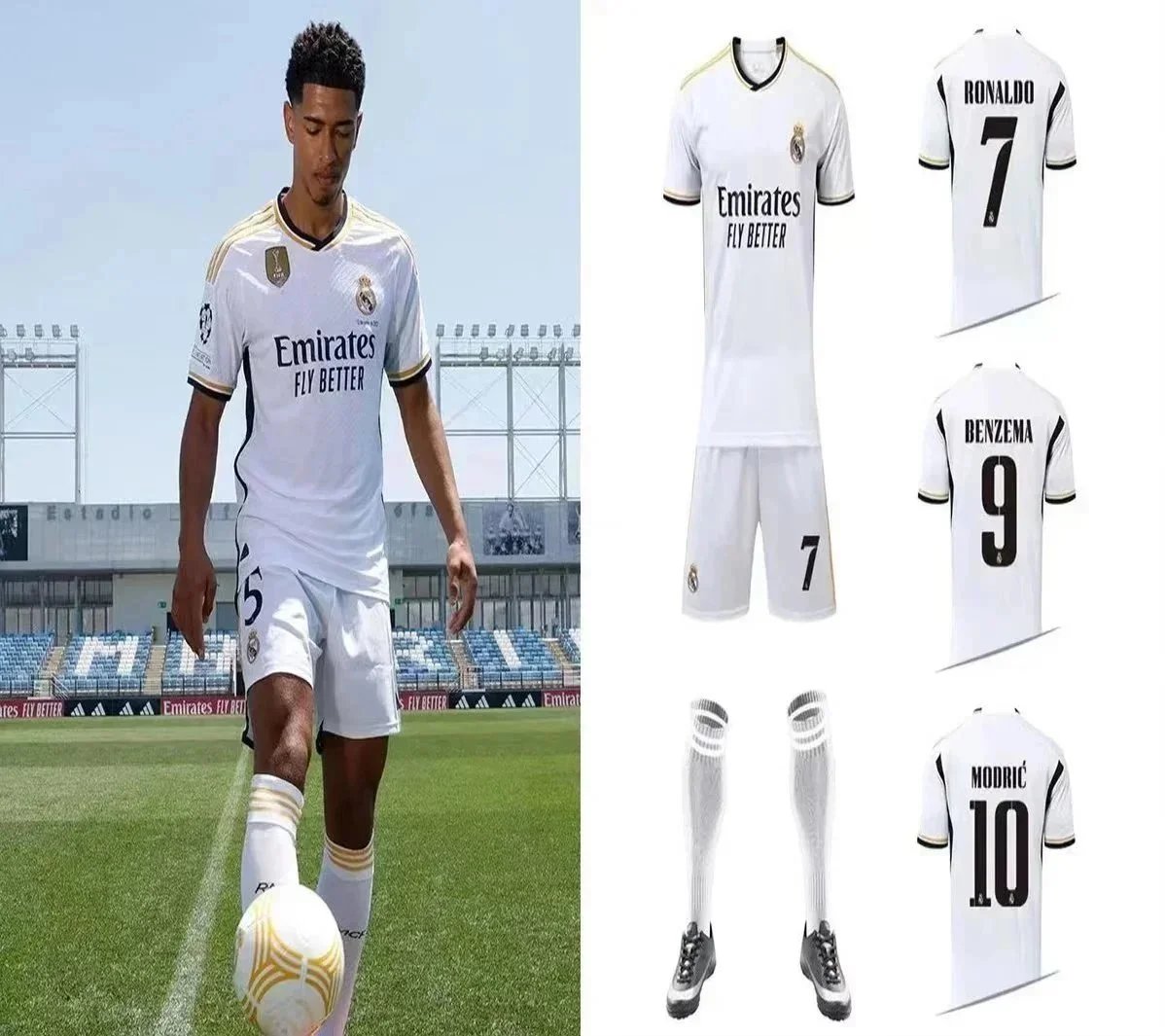 Real Madrid 24/25 Home Authentic Jersey -White