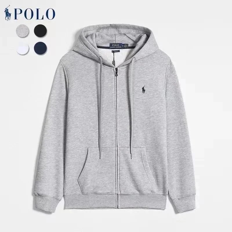 Polo Ralph Lauren Men's Double Knit Full Zip Hoodie