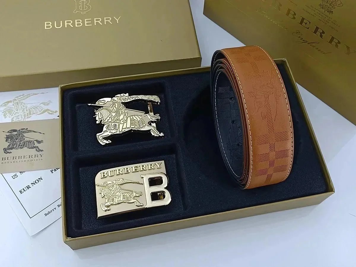 Burberry Men's Leather Belts