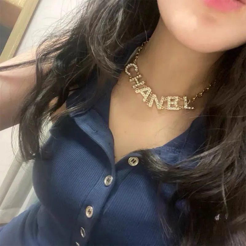 Womens Chanel Gold Chain