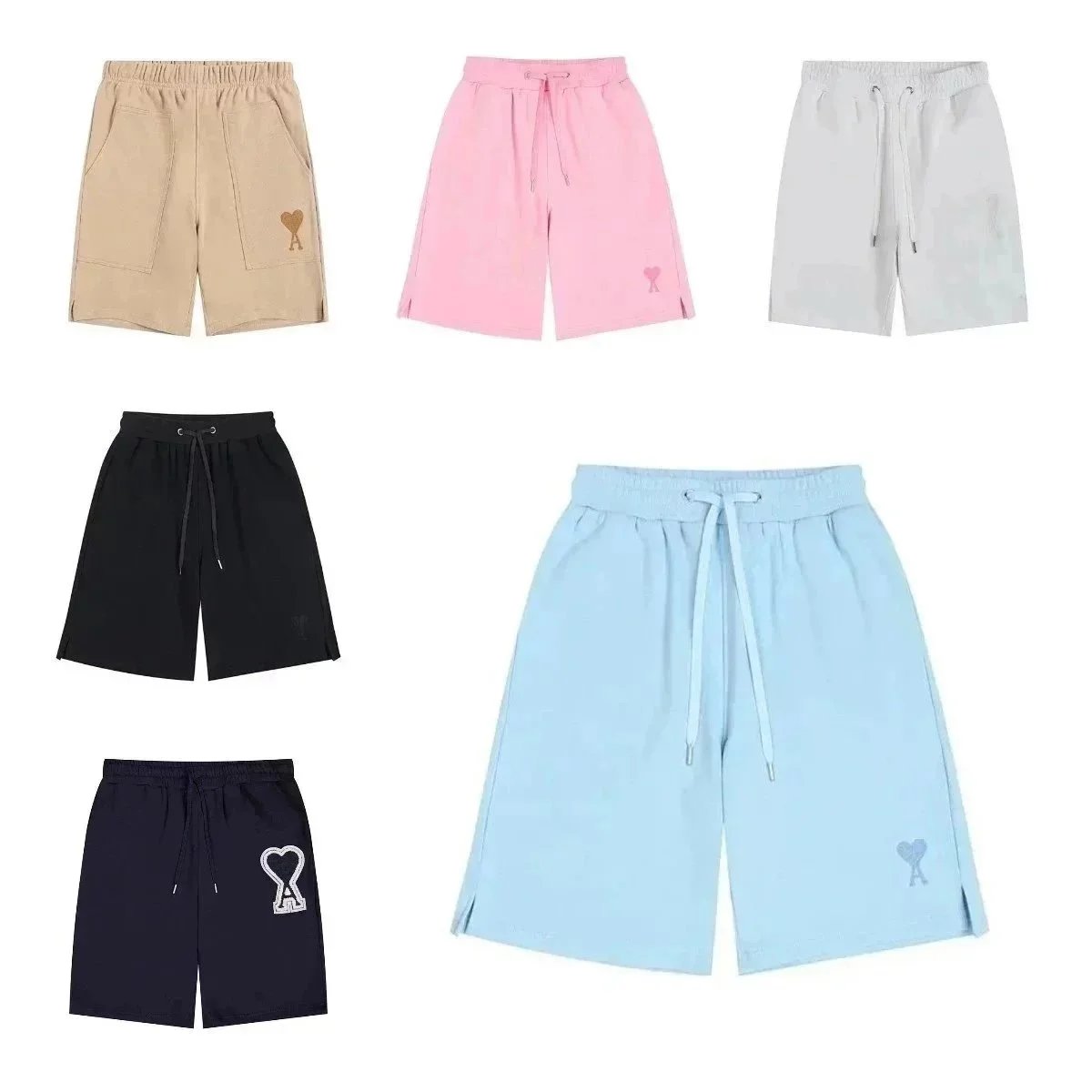 Ami Paris Logo Sweatshorts