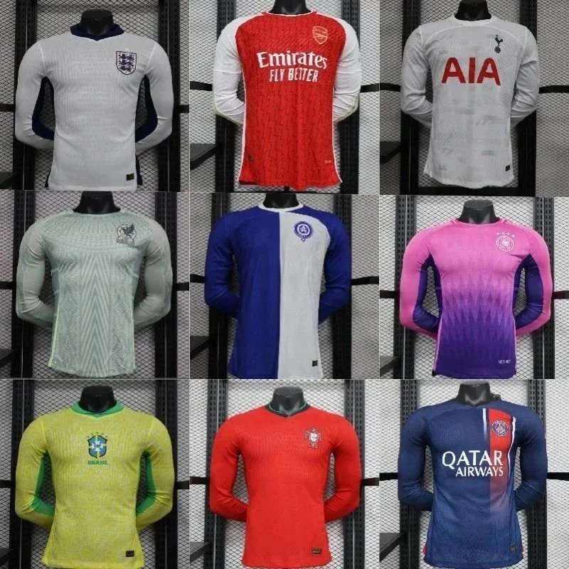 Premier League new player long-sleeved football jersey