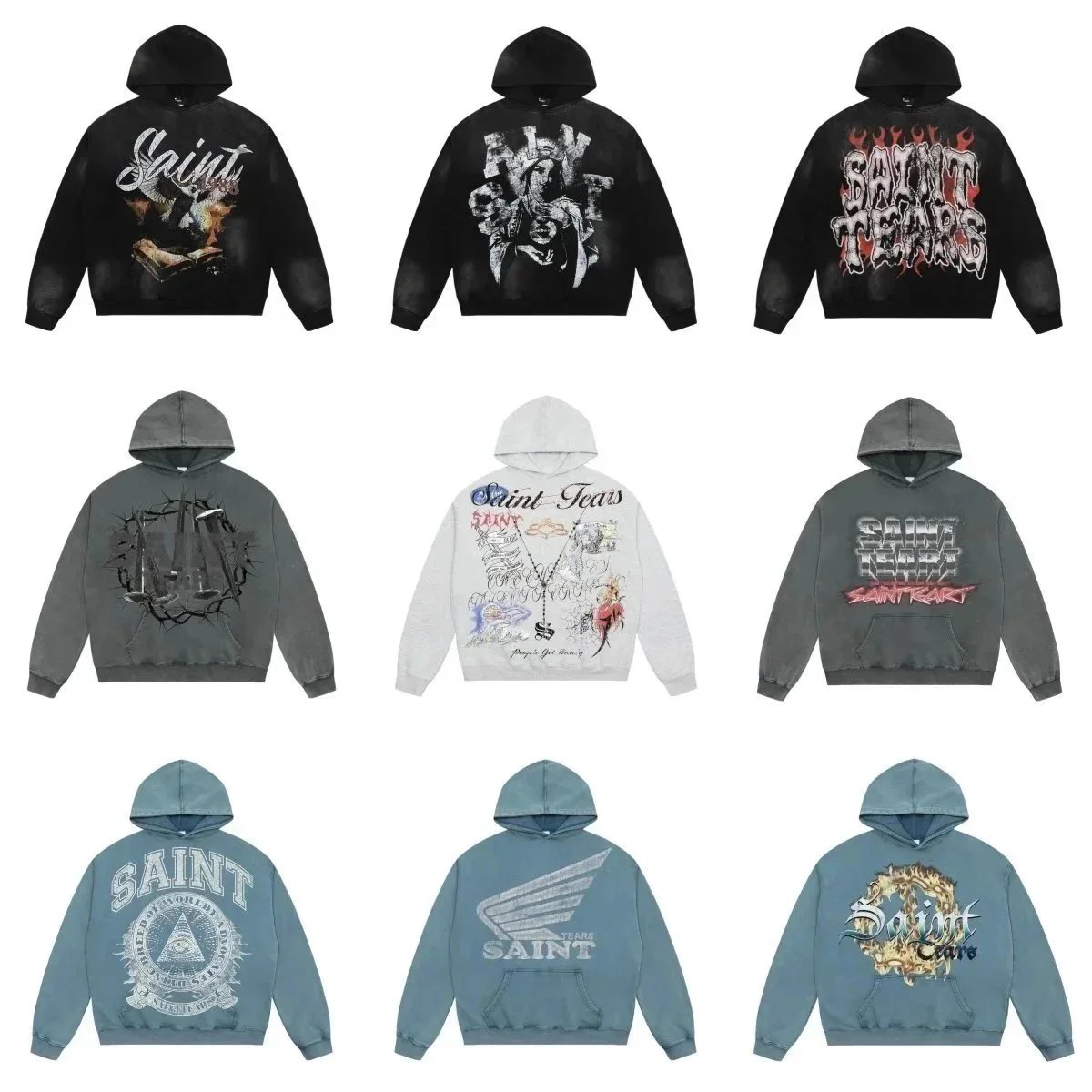 Saint Michael X Denim Tears Hoodie