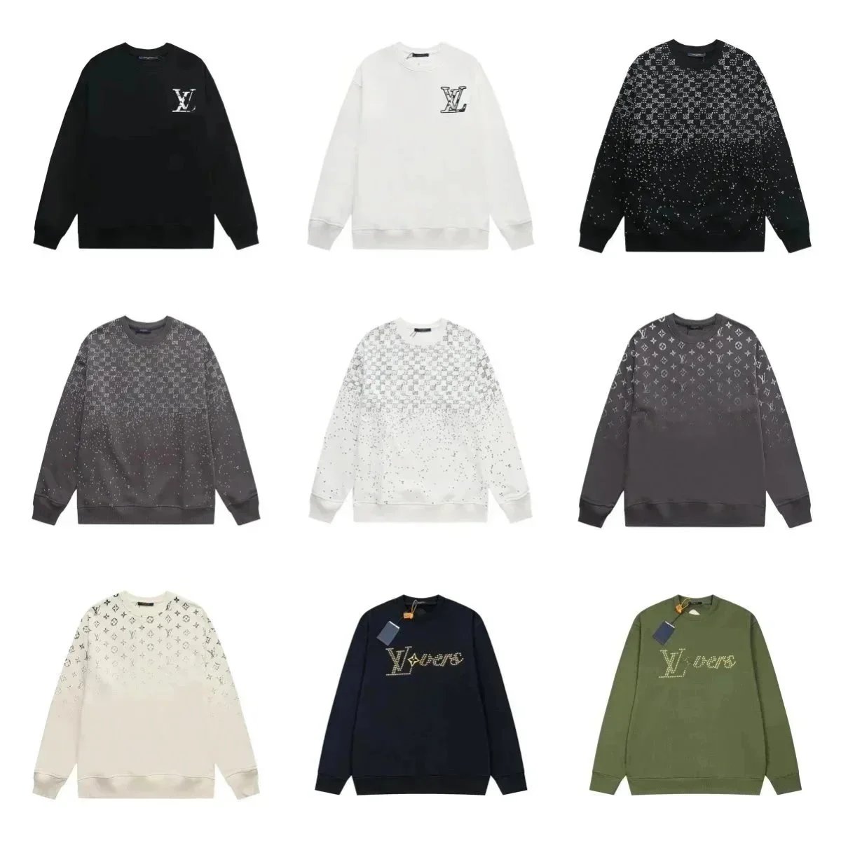 Louis Vuitton Damier Spread Print Sweatshirt