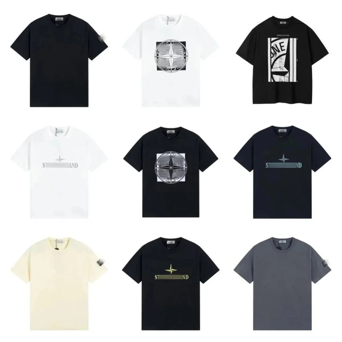 2024 NEW T-shirt Stone Island Fashion New Men'sT-shirt