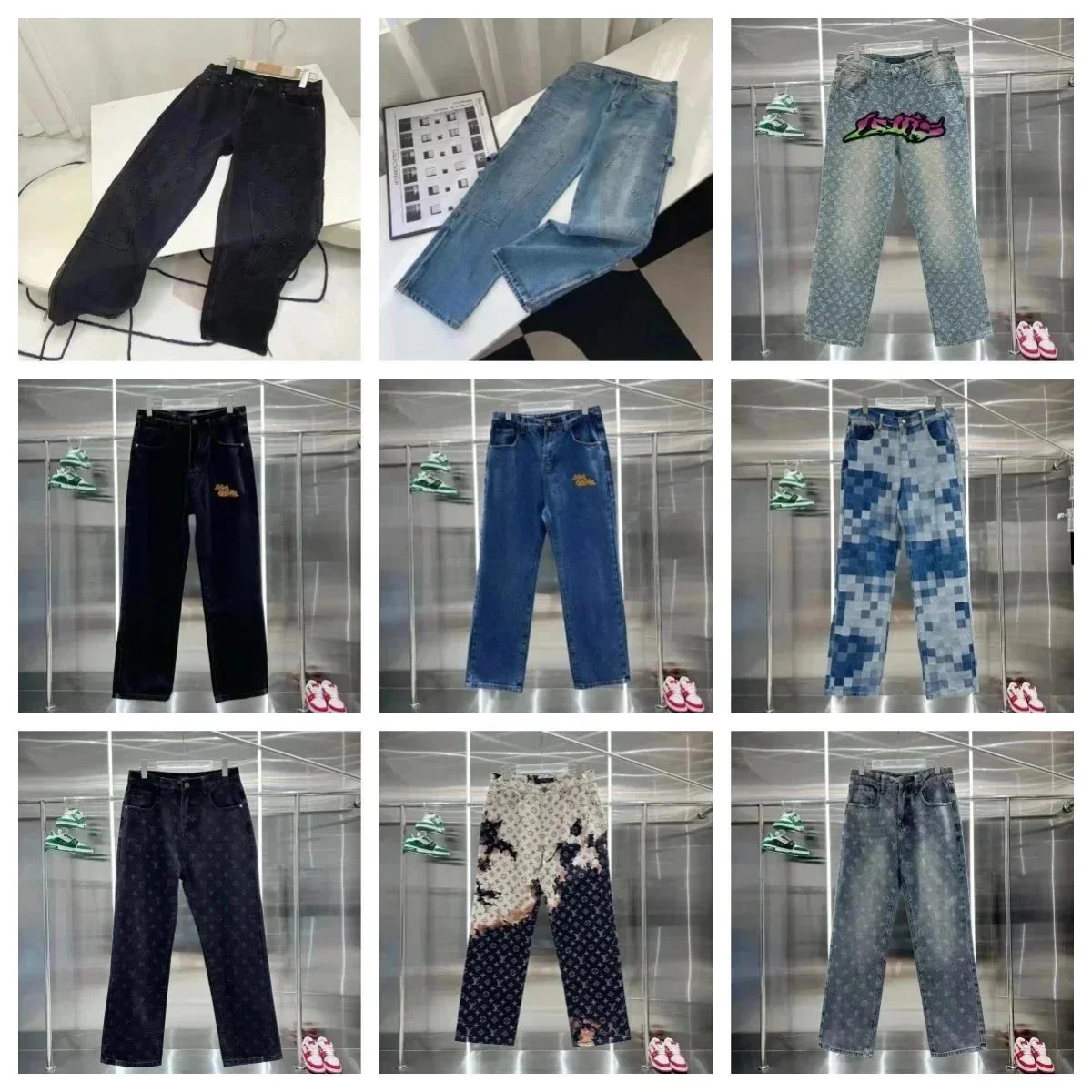 Luxury Designer Denim Pants for Women - Fashionable & Stylish