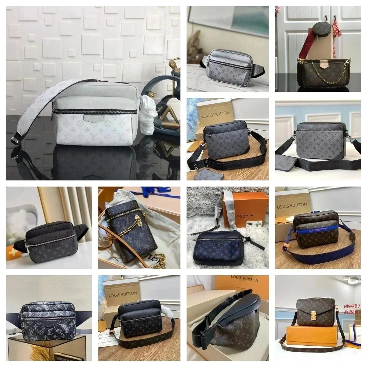 Louis Vuitton Crossbody Bag Monogram Canvas M4487