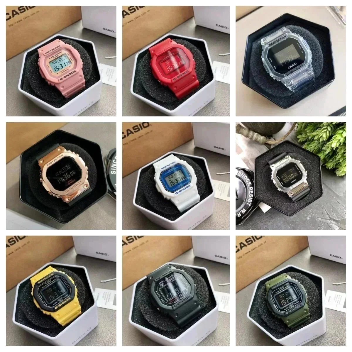 Casio G-Shock Digital Watch Collection - Durable & Stylish Timepieces