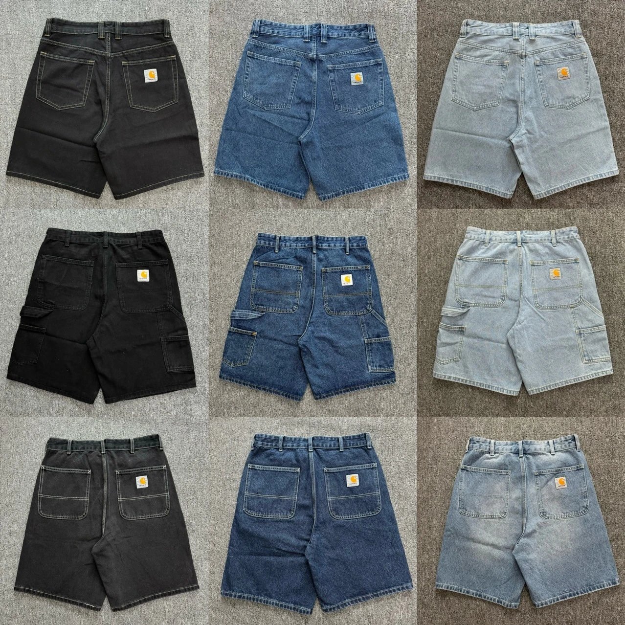 Carhartt Denim Shorts for Men - Classic Workwear Style