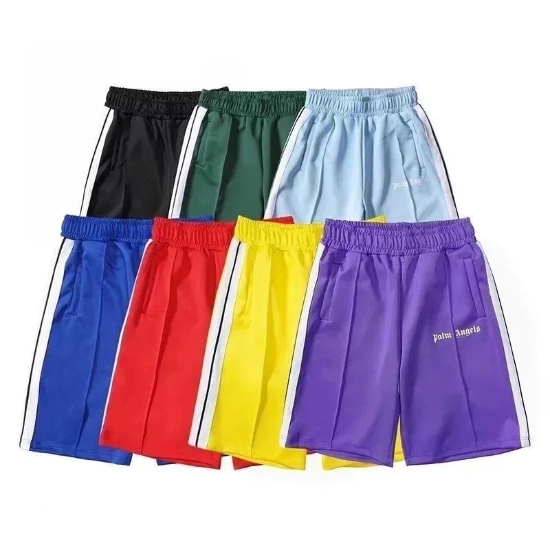 Palm Angels Colorful Track Shorts for Men and Women