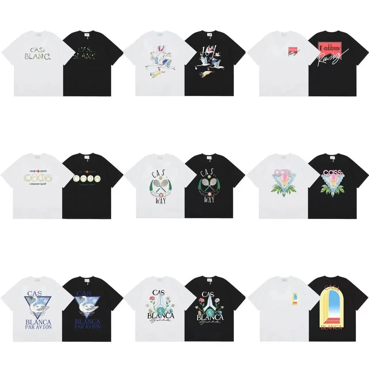 Casablanca T-Shirts Collection - Premium Fashion Tees for Men and Women