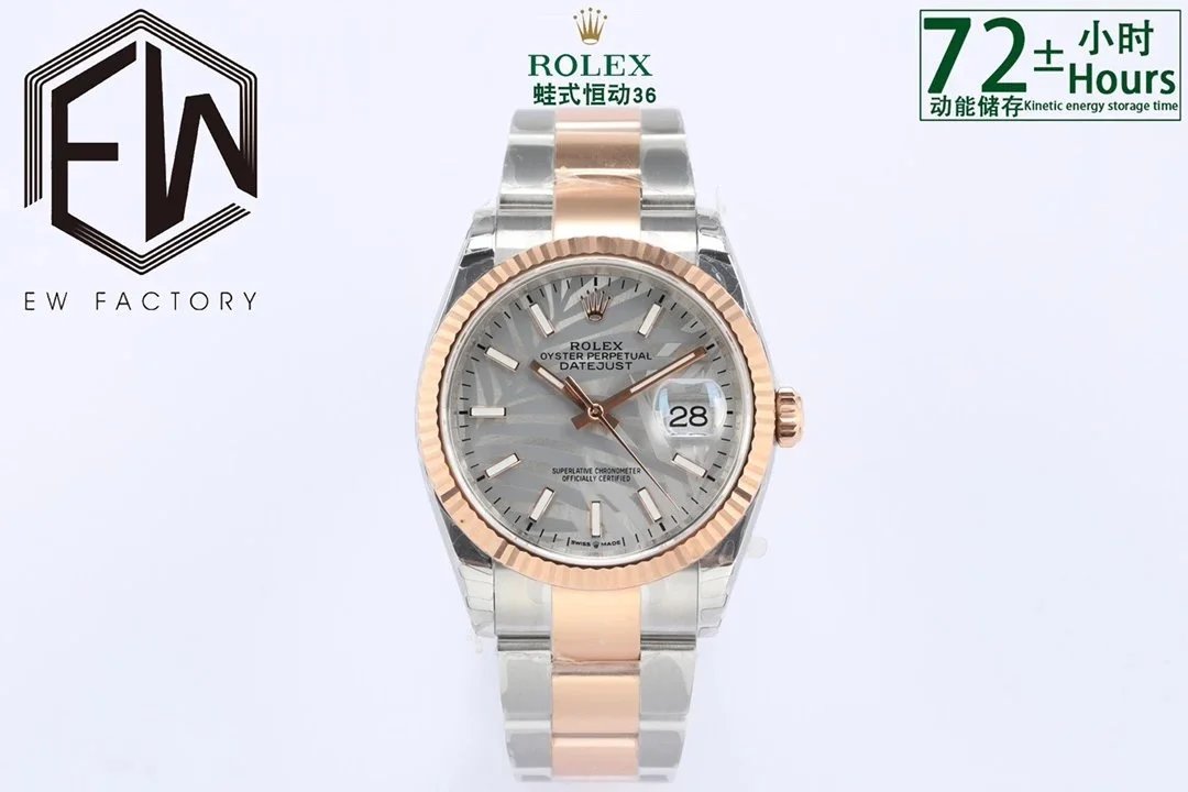 ROLEX Oyster Perpetual Datejust Two-Tone Watch 36mm