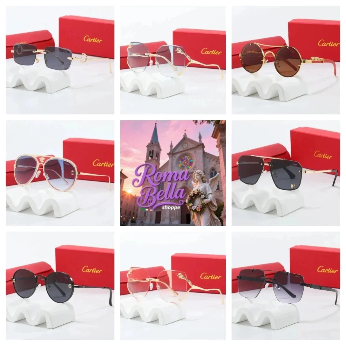 Cartier Sunglasses Luxury Designer Eyewear for Men and Women