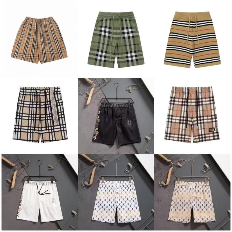 Burberry Men's Checkered & Patterned Shorts Collection