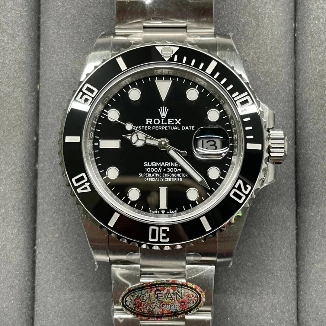 Rolex Submariner Oyster Perpetual Date Watch 1000ft 300m Dive Watch