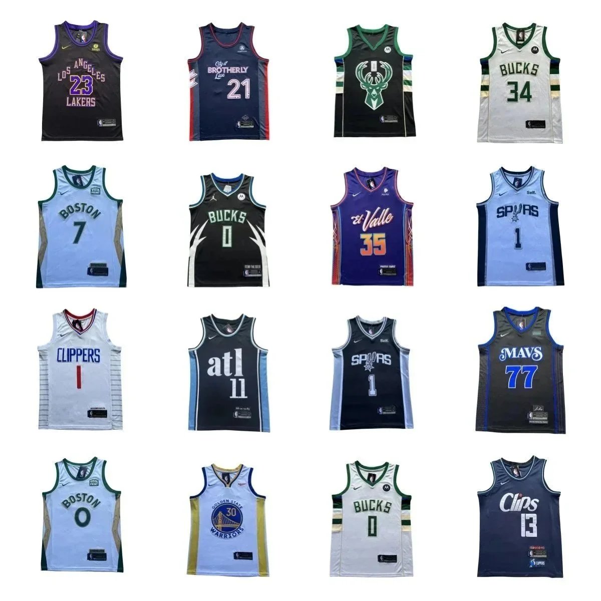 Official NBA Team Jersey Collection for Men and Women