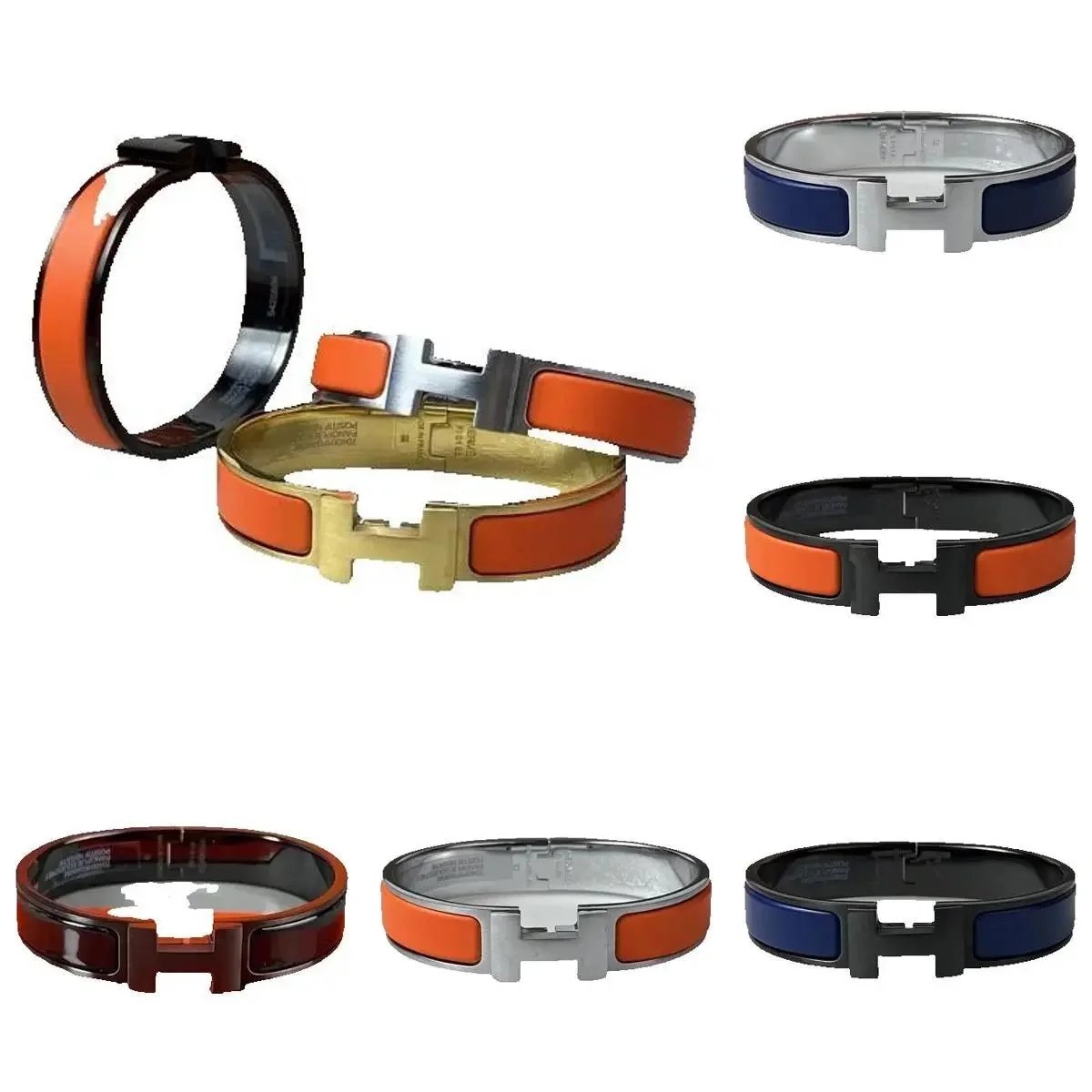 Hermès Clic H Bracelet in Various Colors and Finishes