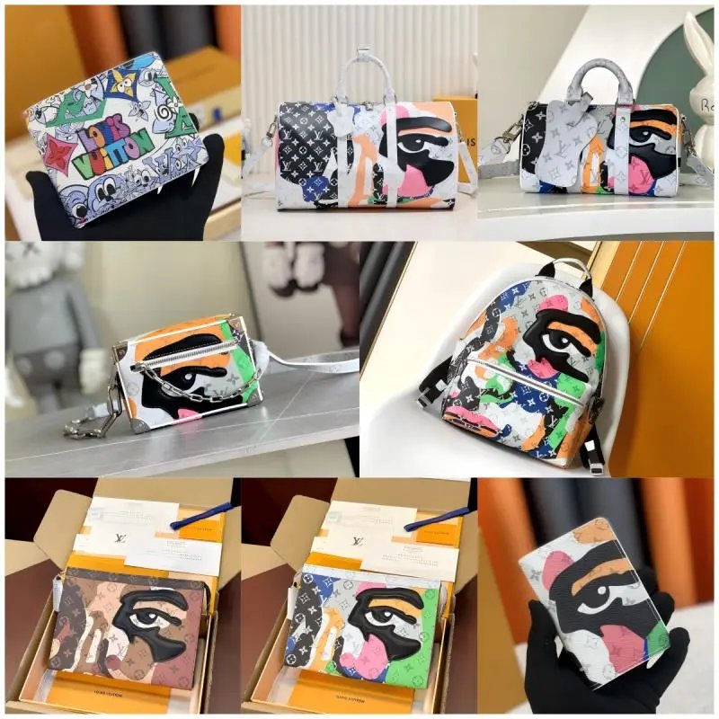 Louis Vuitton x Takashi Murakami Collaboration Bag Collection