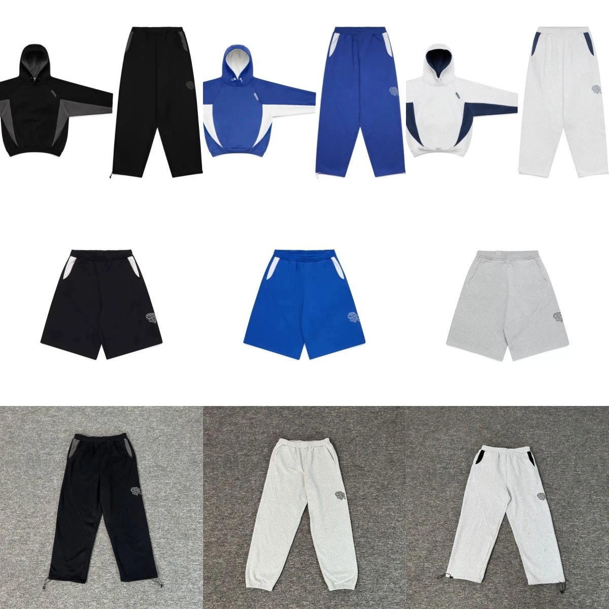 Men's Sport Suit Hoodie and Pants Set for Workout Training