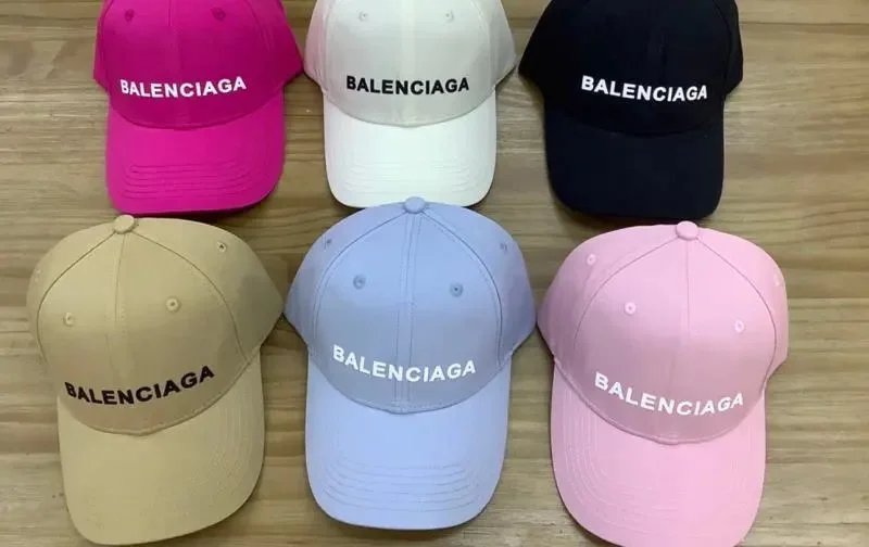 Balenciaga Logo Baseball Cap in Multiple Colors