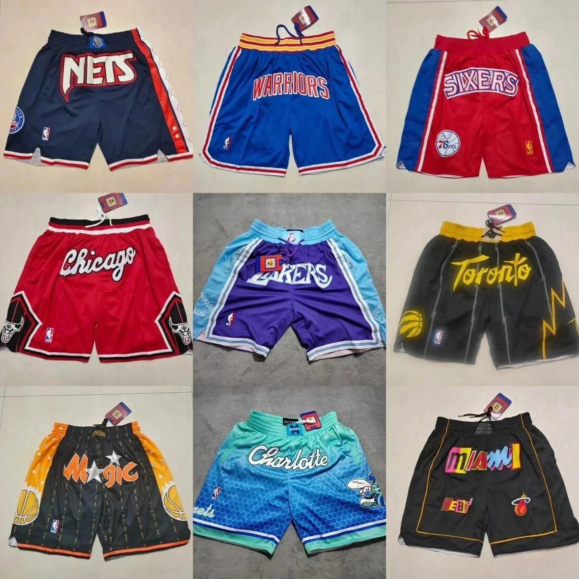 NBA Team Basketball Shorts for Men and Women