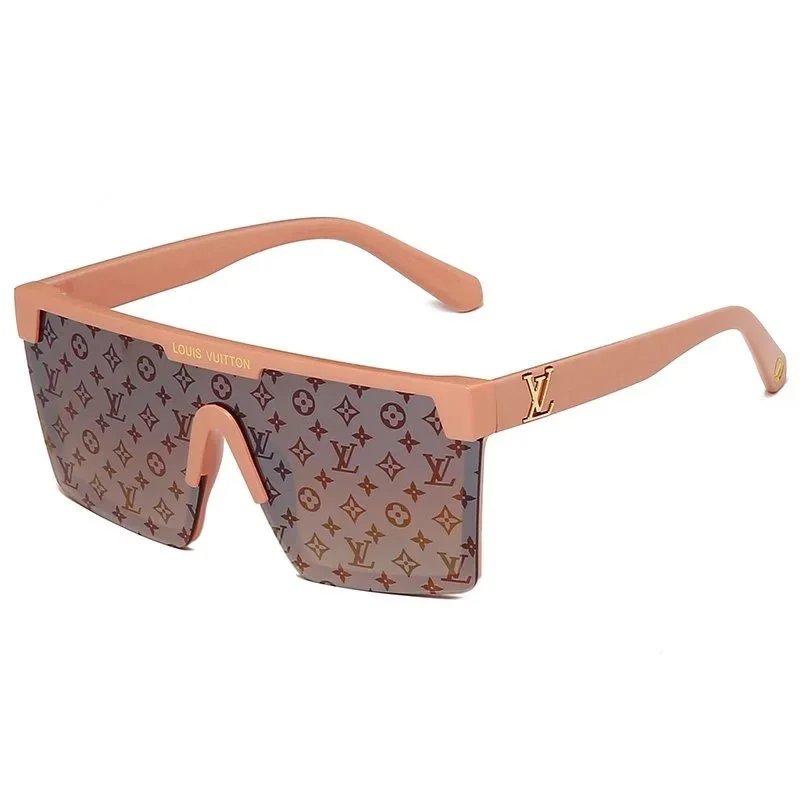 Louis Vuitton Monogram Shield Sunglasses in Pink Frame