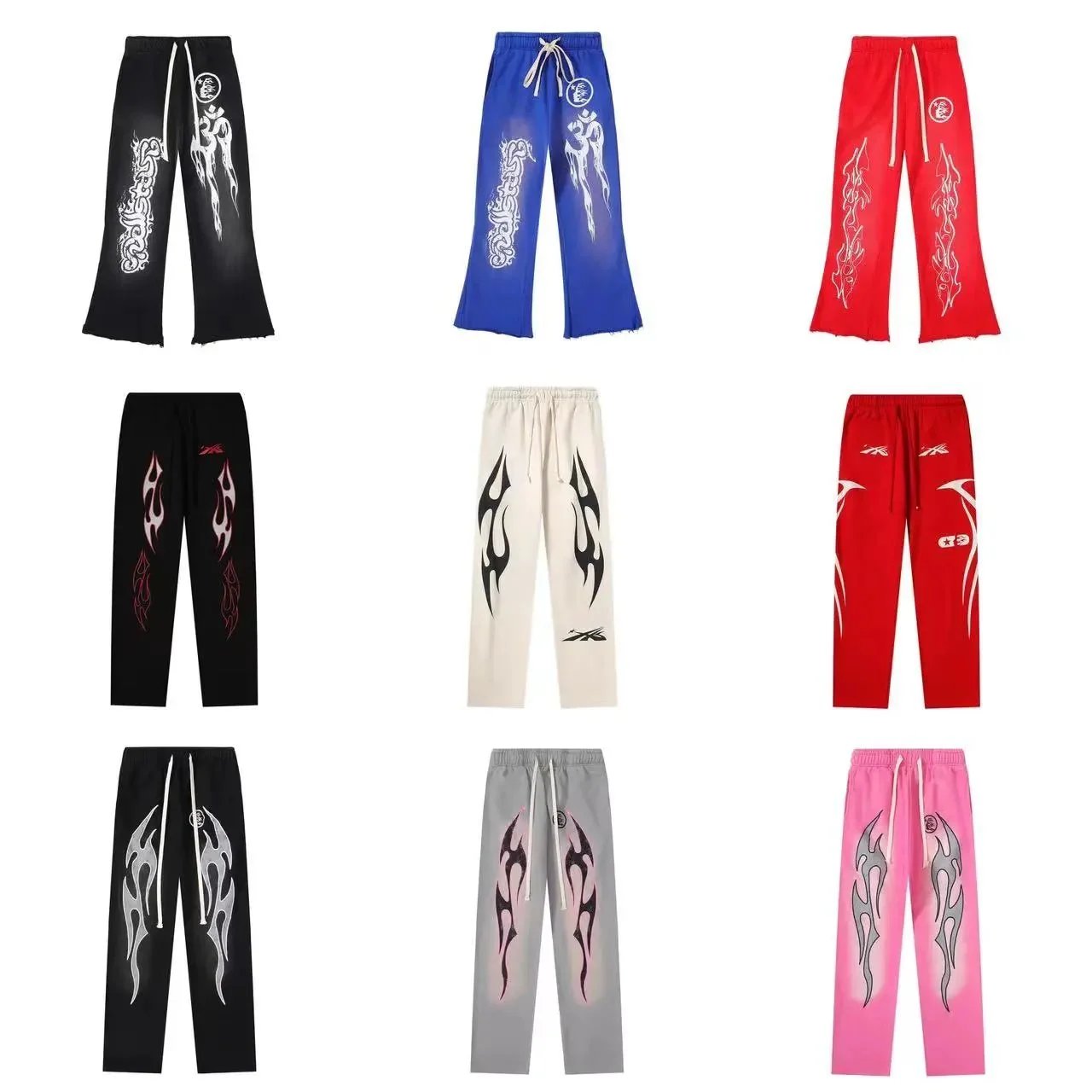 Flame Design Sweatpants for Men and Women - Comfortable Casual Pants