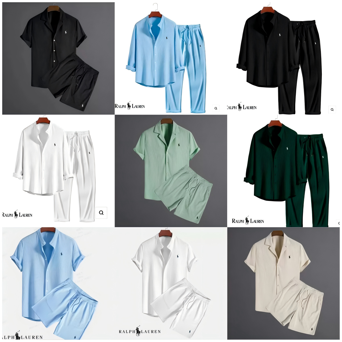 Ralph Lauren Men's Silk Pajama Sets - Comfortable Sleepwear for Men