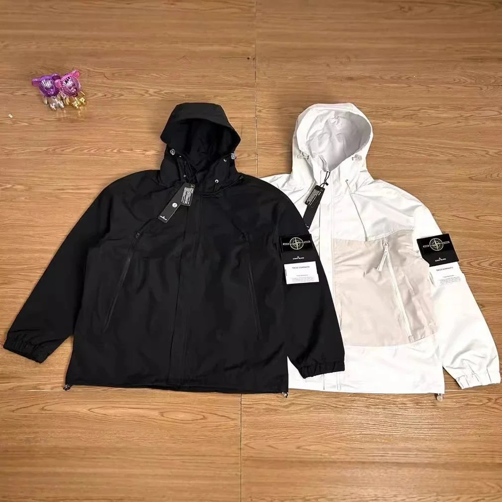 Waterproof Hooded Jacket for Men and Women Outdoor Windbreaker