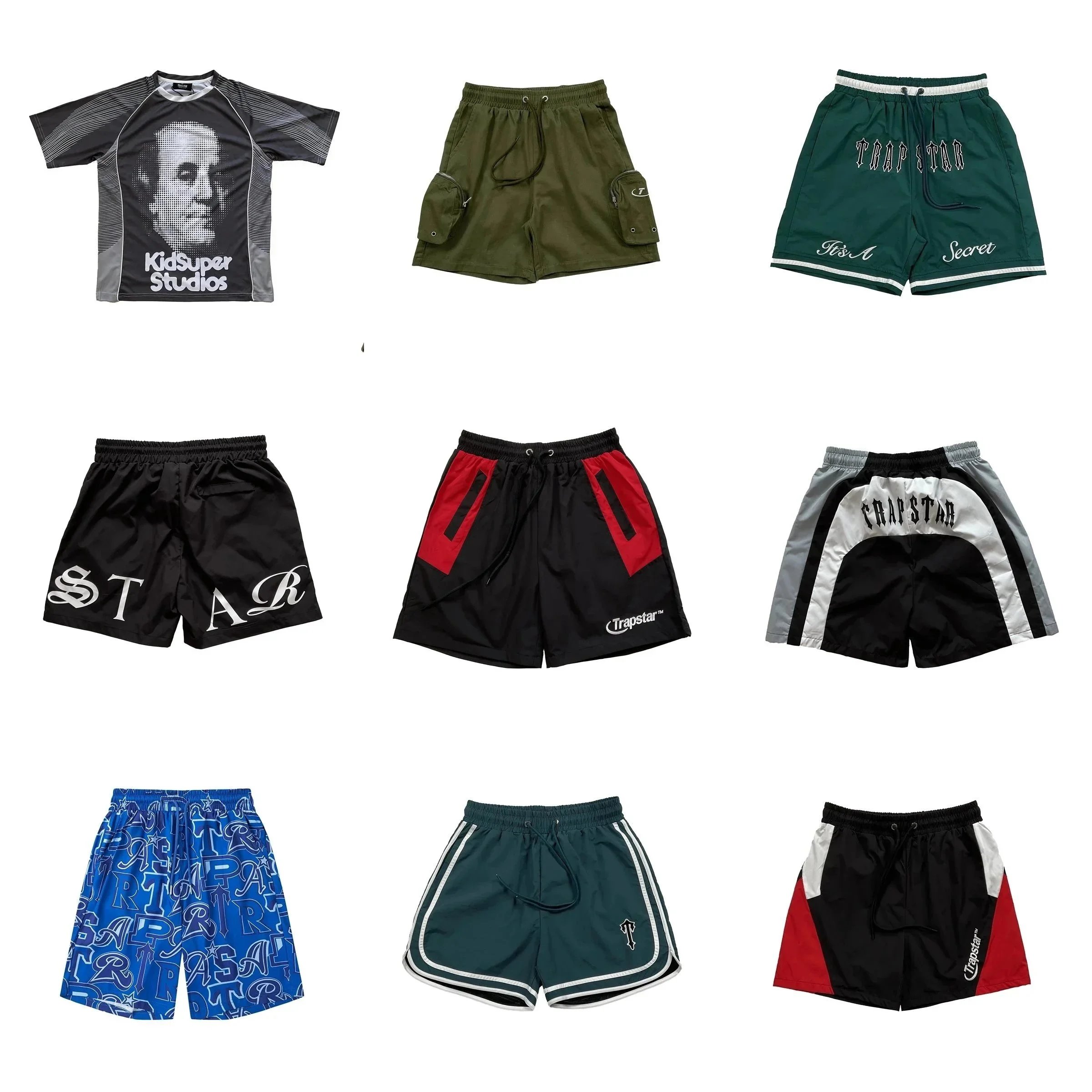 Trapstar Men's Athletic Shorts Collection