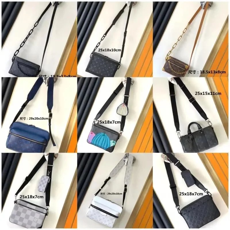 Luxury Monogram Crossbody Bag for Women - Classic Designer Style