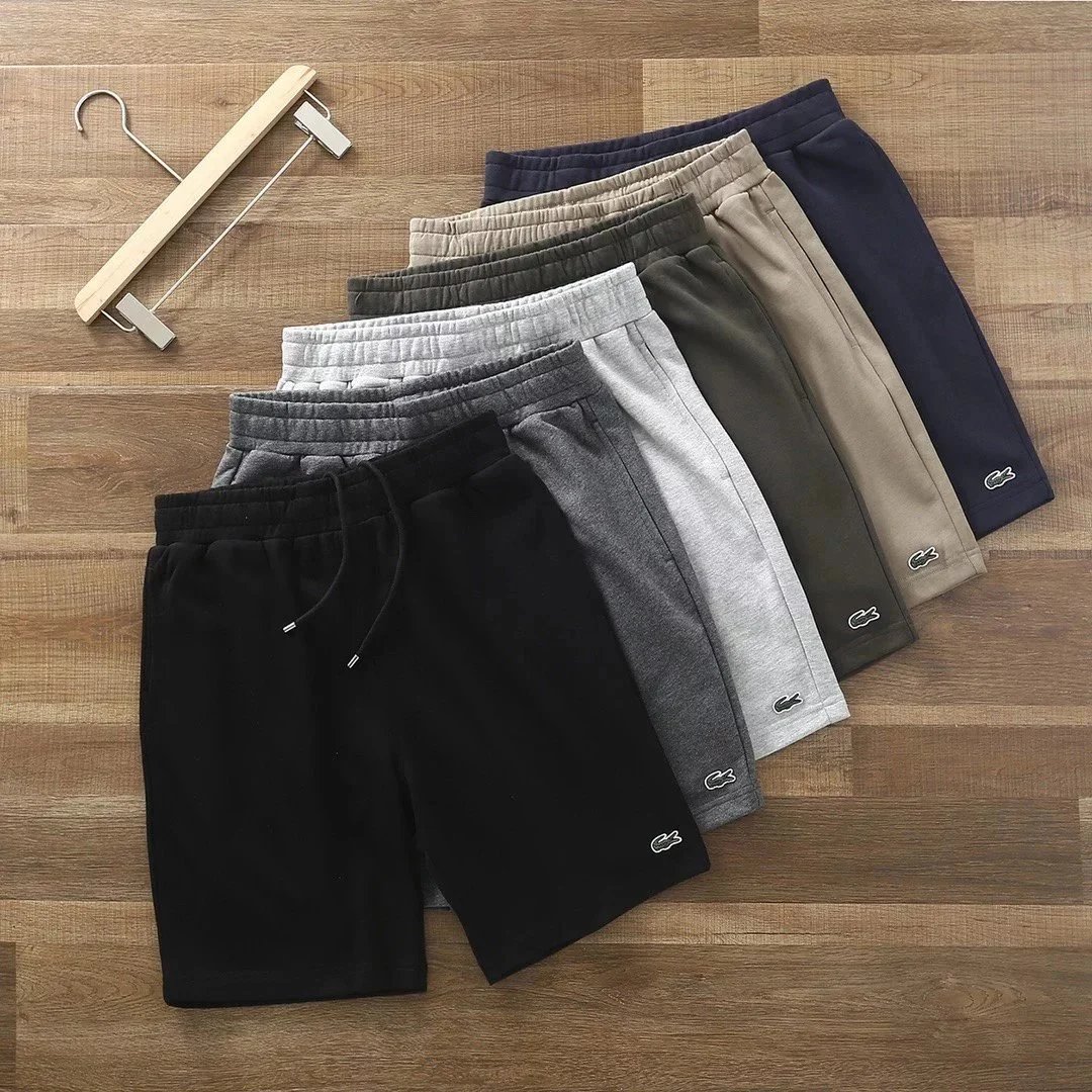 Lacoste Men's Cotton Blend Shorts - Comfortable & Stylish Athletic Wear