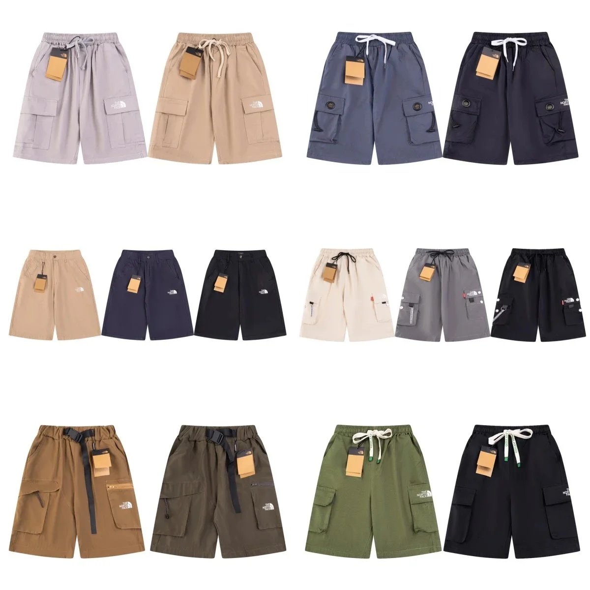 The North Face Cargo Shorts for Men and Women Outdoor Adventure Wear