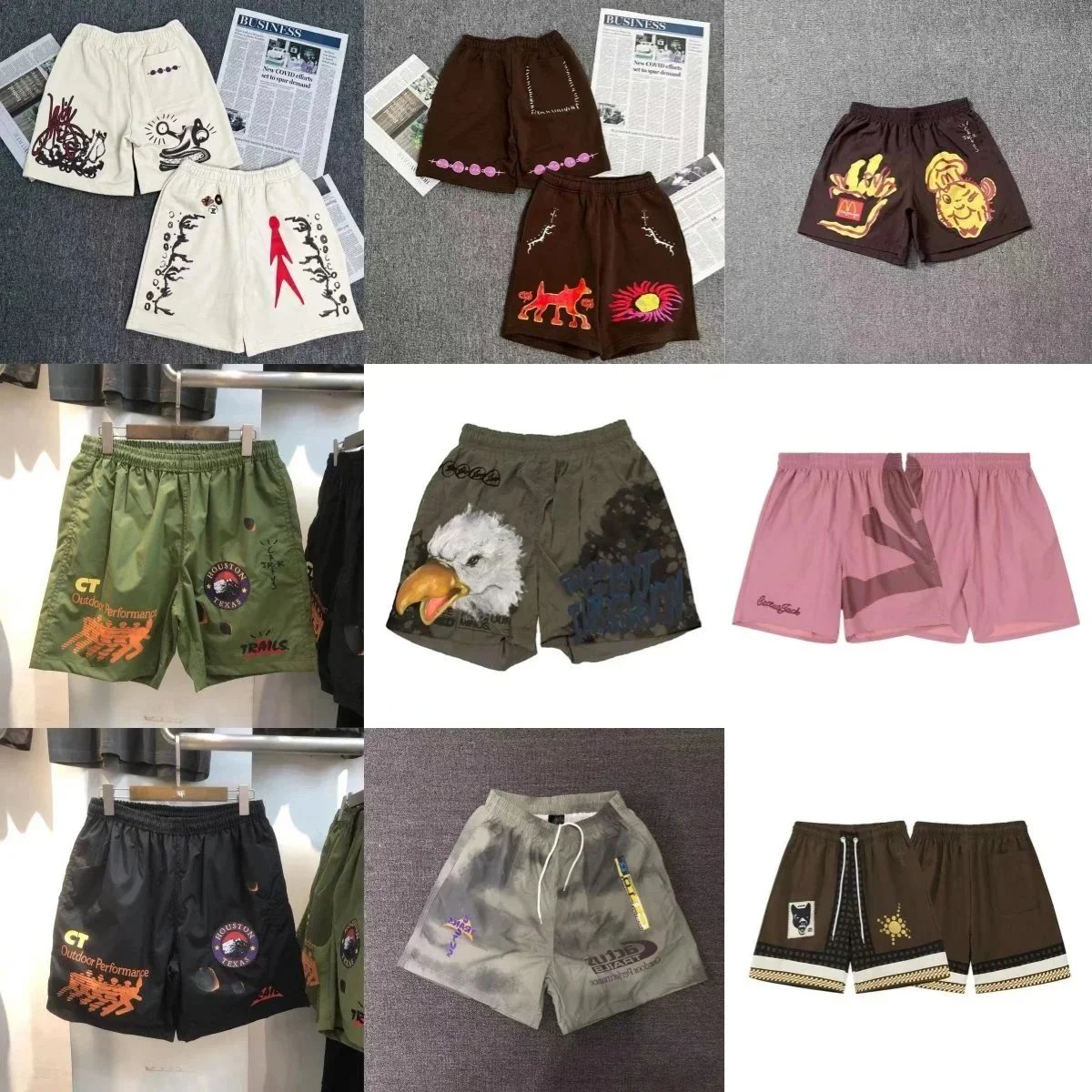 Stylish Printed Men's Shorts for Casual and Outdoor Wear