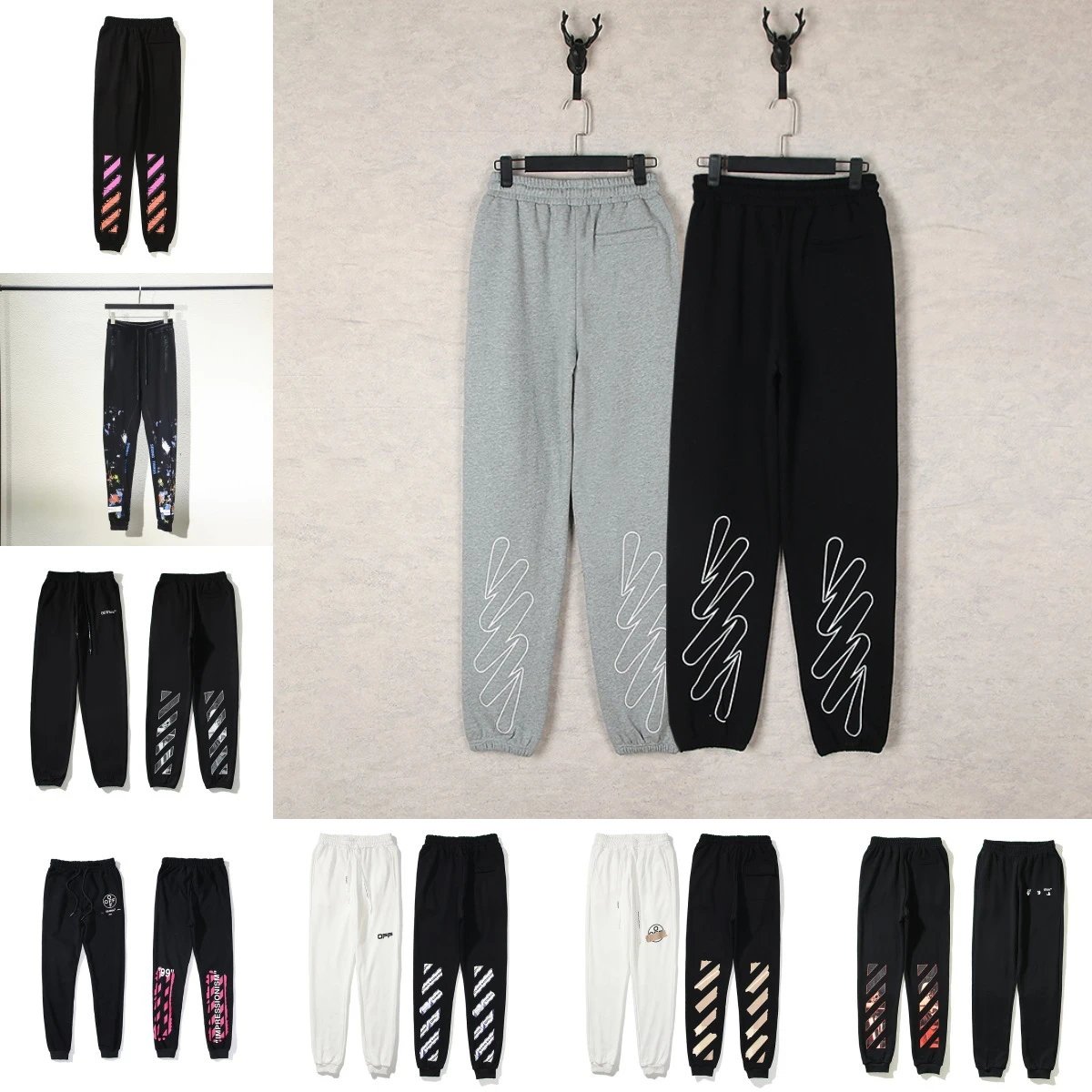 Stylish Graphic Jogger Pants for Men and Women