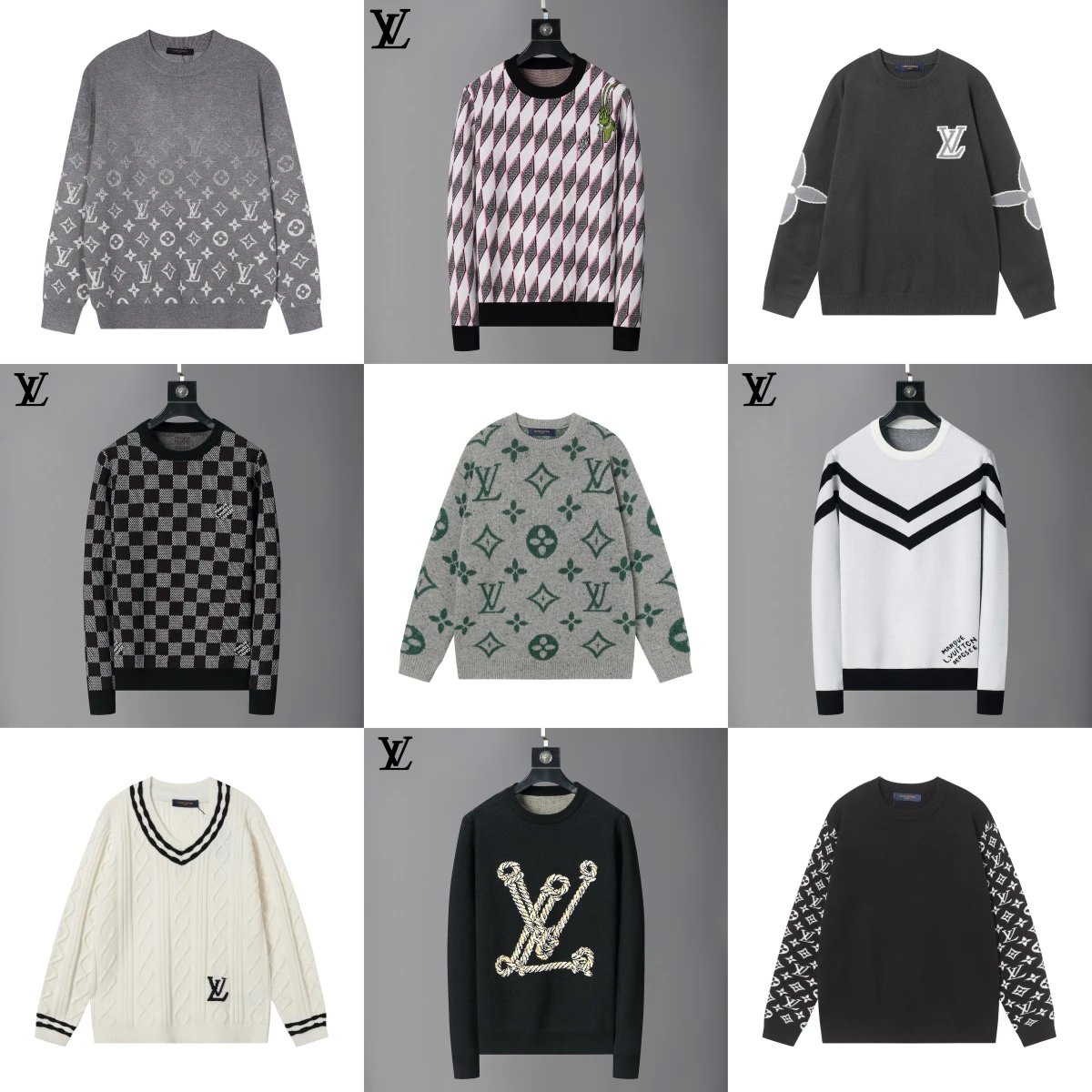 Louis Vuitton Knit Sweaters Collection for Men and Women