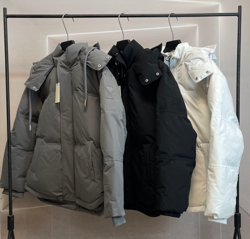 Men's Winter Puffer Jacket Hooded Warm Coat Outdoor Wear