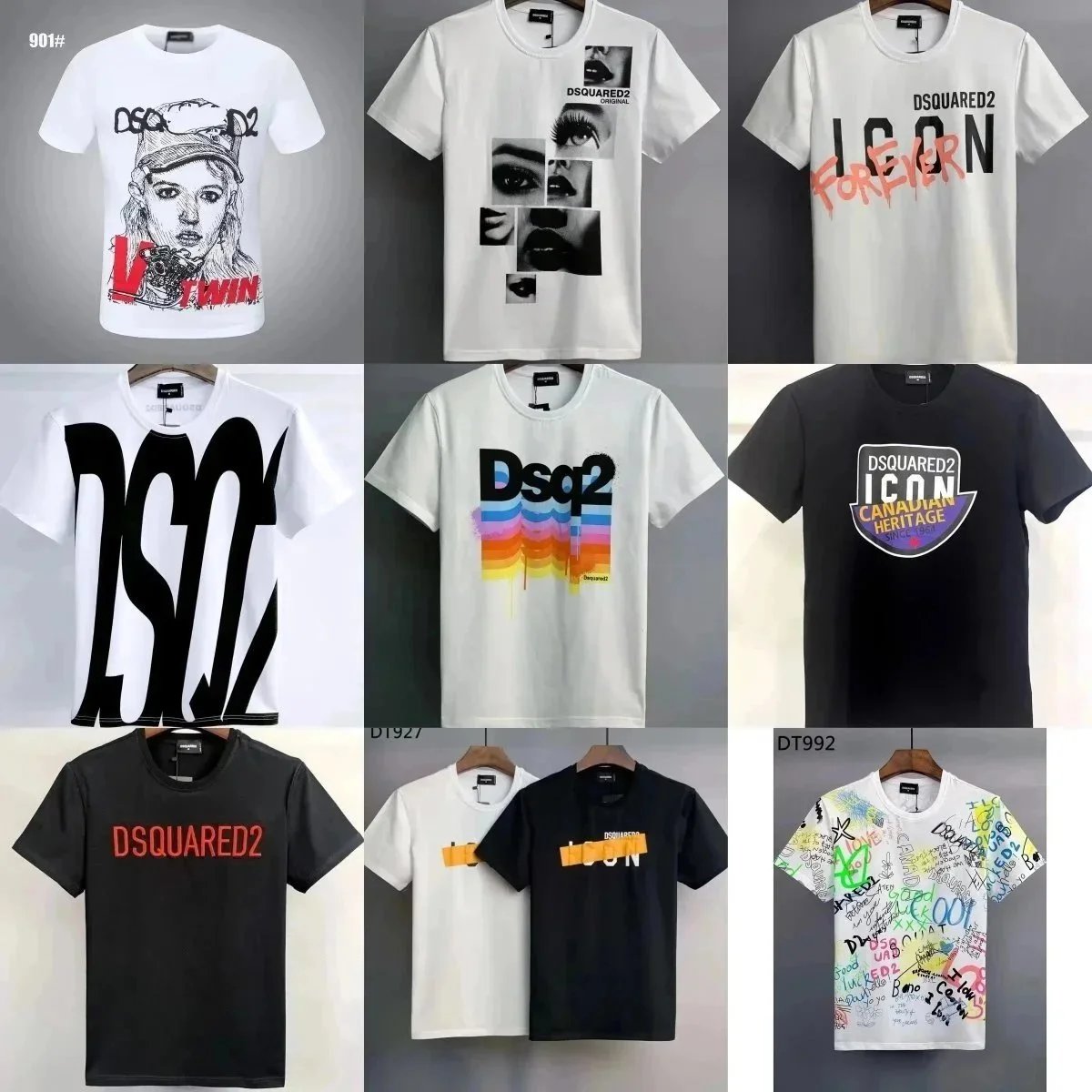 DSQUARED2 Men's T-Shirts Collection - Iconic Streetwear Fashion