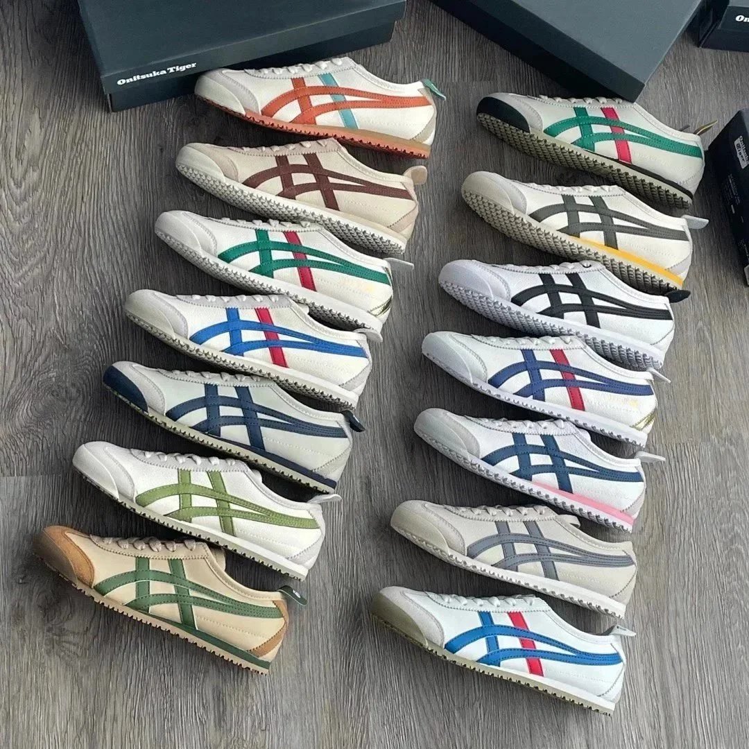 Onitsuka Tiger Mexico 66 Sneakers Classic Running Shoes for Men and Women