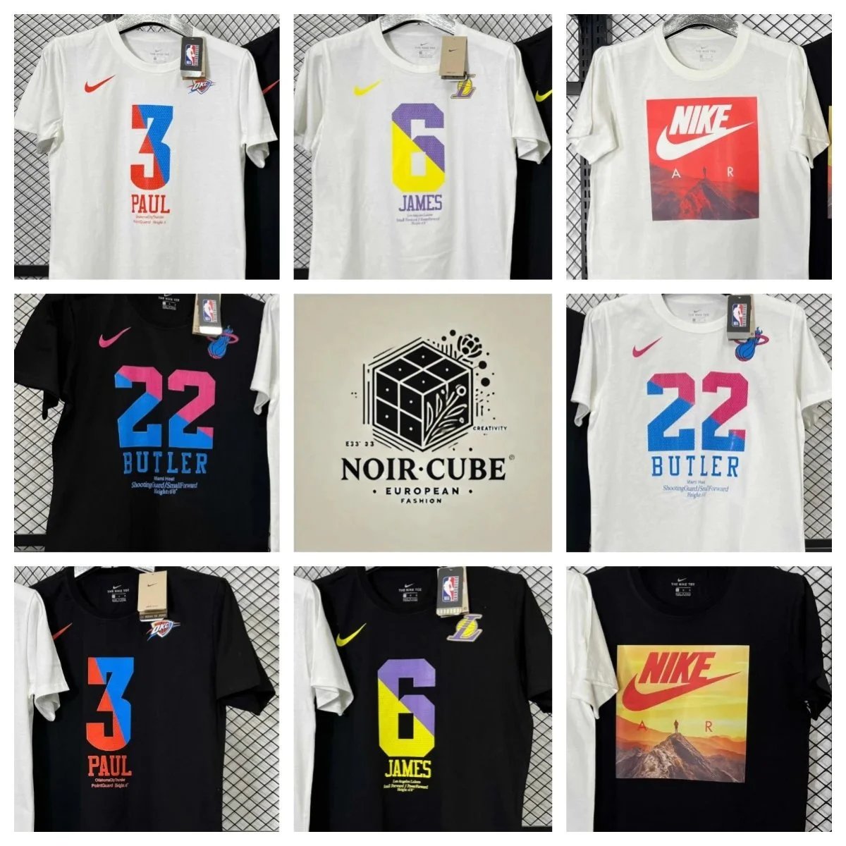Nike NBA Player T-Shirts Paul James Butler Air Design
