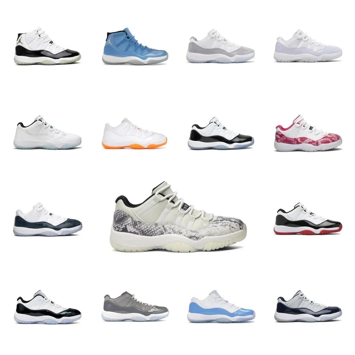 Air Jordan 11 Sneakers - Classic Basketball Shoes for Men and Women