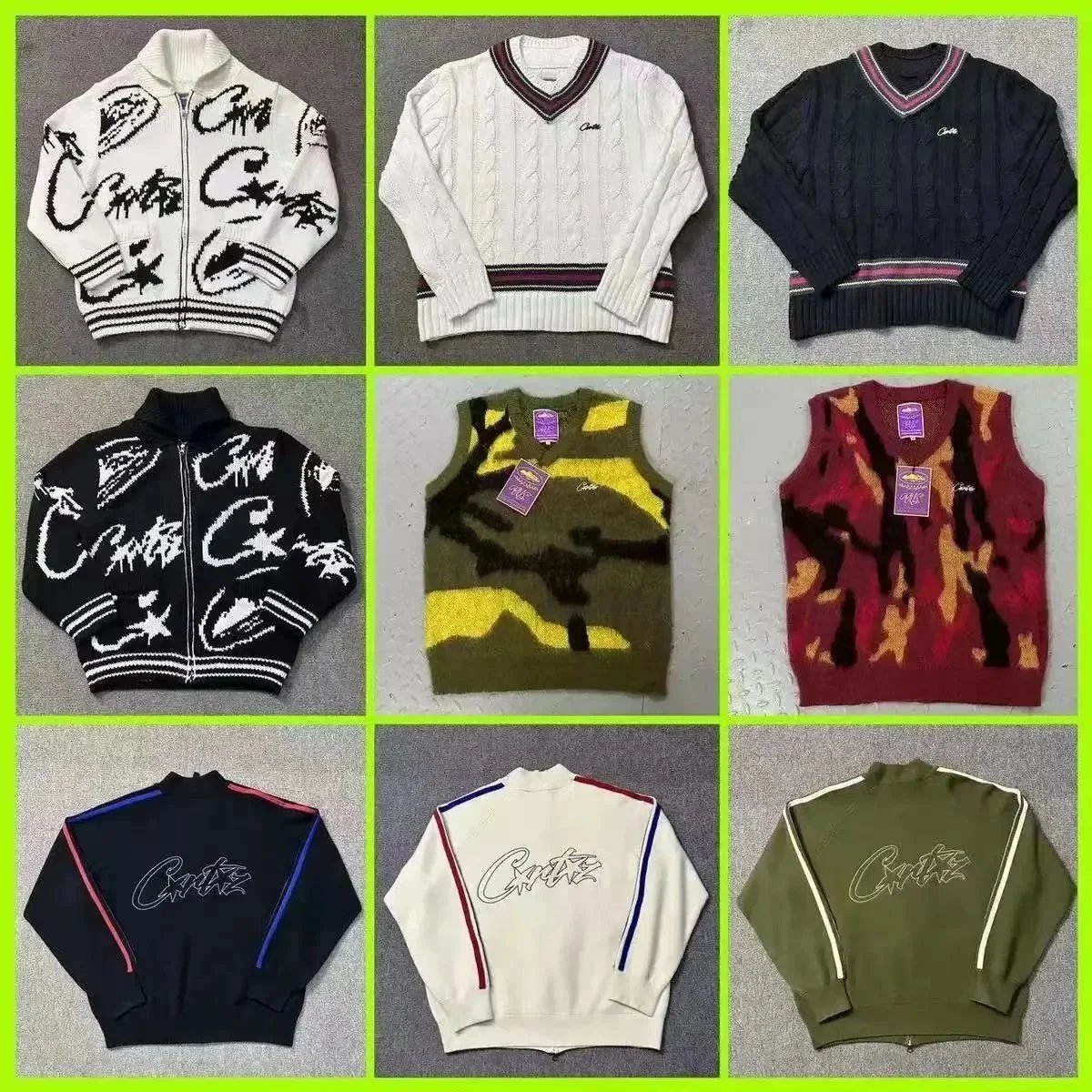 Crate Knit Sweaters and Vests Collection