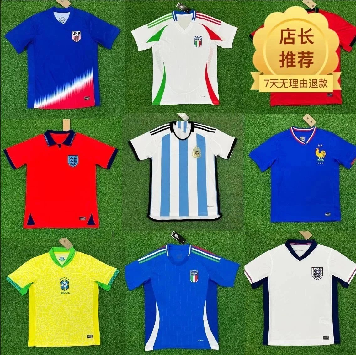Official National Team Soccer Jerseys for Men and Women