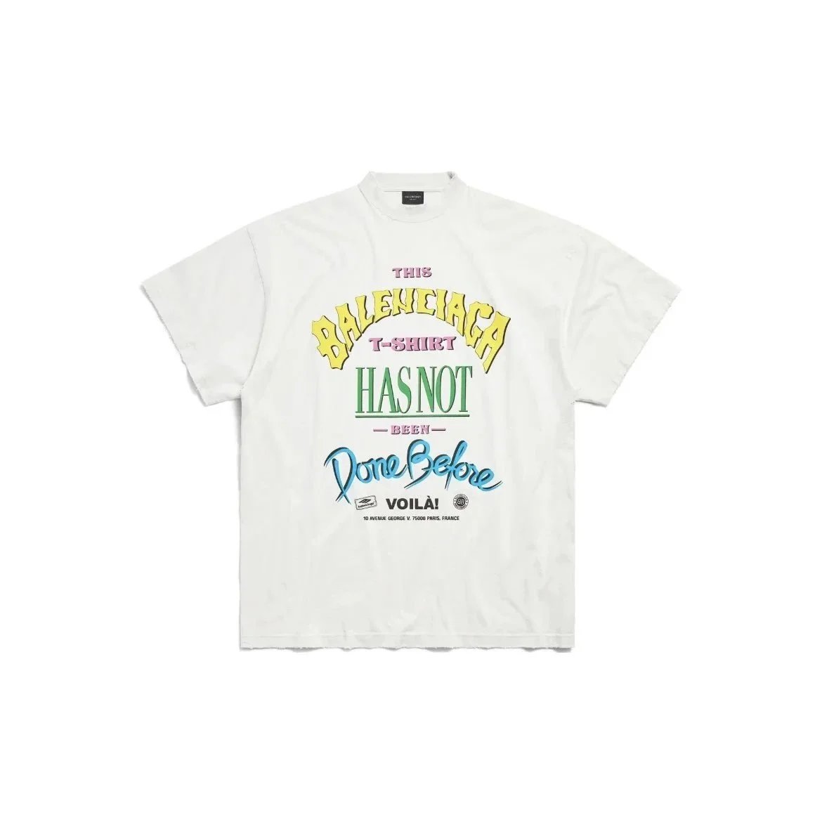 Balenciaga This T-Shirt Has Not Been Done Before Graphic Tee